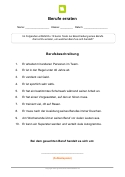 Berufe erraten: Fußballspieler Berufe erraten: Fußballspieler