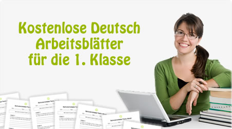 kostenlose Arbeitsblätter Deutsch 1. Klasse