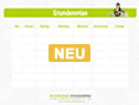 Studenplan für die Grundschule Studenplan für die Grundschule