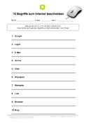 10 Begriffe zum Internet erklären