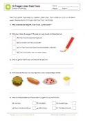 10 Fragen über Fast-Food 10 Fragen über Fast-Food