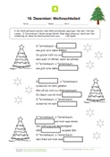 16. Dezember: Weihnachtslied O Tannenbaum