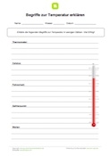 5 Begriffe zur Temperatur erklären