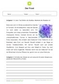 Absätze in Text markieren: Der Frost Absätze in Text markieren: Der Frost