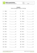 Arbeitsblatt: Arbeitsblatt: Cent (ct) in Euro (€) umrechnen