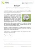 Igel Kostenlose Arbeitsblatter Fur Die Grundschule