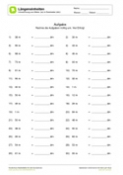 Arbeitsblatt: Meter (m) in Dezimeter (dm) umrechnen