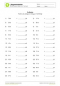 Arbeitsblatt: Meter (m) in Yards (yd) umrechnen