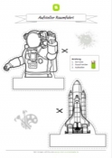 Arbeitsblatt: Aufsteller Raumfahrt