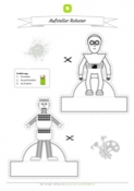Arbeitsblatt: Aufsteller Roboter 02