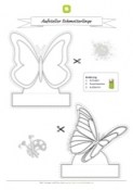 Arbeitsblatt: Aufsteller Schmetterlinge