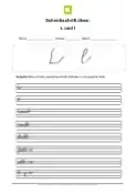 Schreibschrift Kostenlose Arbeitsblatter