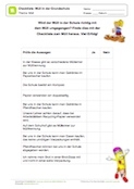 Checkliste zur Mülltrennung in der Grundschule