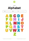 Deckblatt Alphabet/ABC