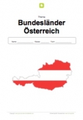 Deckblatt Bundesländer Österreich