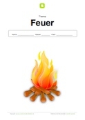 Arbeitsblatt: Deckblatt Feuer