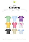 Deckblatt Kleidung Deckblatt Kleidung