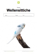 Arbeitsblatt: Deckblatt Wellensittiche