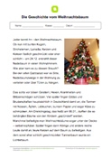 Die Geschichte vom Weihnachtsbaum