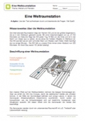 Eine Weltraumstation
