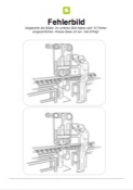 Arbeitsblatt: Fehlerbild - Die Maschine