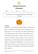 Fehlertext Pronomen (Halloween)