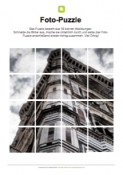 Arbeitsblatt: Fotopuzzle - Gebäude
