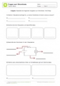 Arbeitsblatt: Fragen zum Stromkreis/Schaltkreis