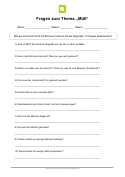 Fragen zum Thema Müll