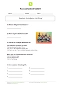Klassenarbeit Ostern Klassenarbeit Ostern
