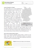 Arbeitsblatt: Lesetext Bundesland Bayern