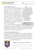 Arbeitsblatt: Lesetext Bundesland Hessen