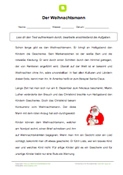 Lesetext - Der Weihnachtsmann
