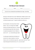 Lesetext - Ein Besuch beim Zahnarzt