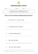 Redewendungen erklären