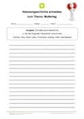 Reizwortgeschichte schreiben: Muttertag Reizwortgeschichte schreiben: Muttertag