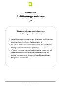 Satzzeichen Anführungszeichen