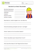 Steckbrief: Beruf Bauarbeiter