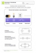 Arbeitsblatt: Symbole im Schaltkreis