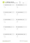 Test: Schärfung: A oder Aa (Klasse 1)