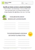 Unbestimmte Artikel & Wortketten: Thema Frühling Unbestimmte Artikel & Wortketten: Thema Frühling