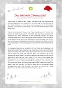 Weihnachtsgeschichte - Das fehlende Christuskind