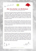 Weihnachtsgeschichte - Die Geschichte von Bethlehem