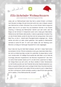 Weihnachtsgeschichte - Ellis lächelnder Weihnachtsstern