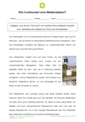 Wie funktioniert eine Wetterstation? Wie funktioniert eine Wetterstation?