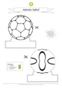Arbeitsblatt: WM 2018 - Aufsteller (Fußbälle)