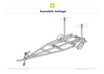 Ausmalbild Anhänger