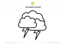 Ausmalbilder Wetter Kostenlose Ausmalbilder