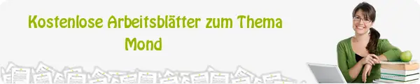 Kostenloses Unterrichtsmaterial zum Thema Mond downloaden