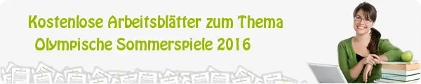 Kostenloses Unterrichtsmaterial zum Thema Olympische Sommerspiele 2016 downloaden